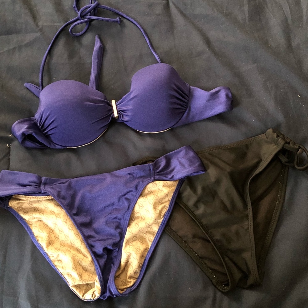 VS bathing suit with two bottoms